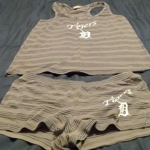 tank top with shorts